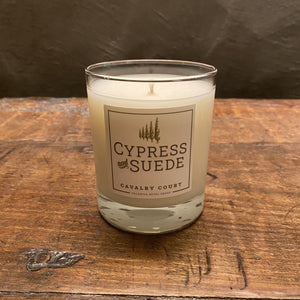 Cavalry Court Cypress and Suede Candle