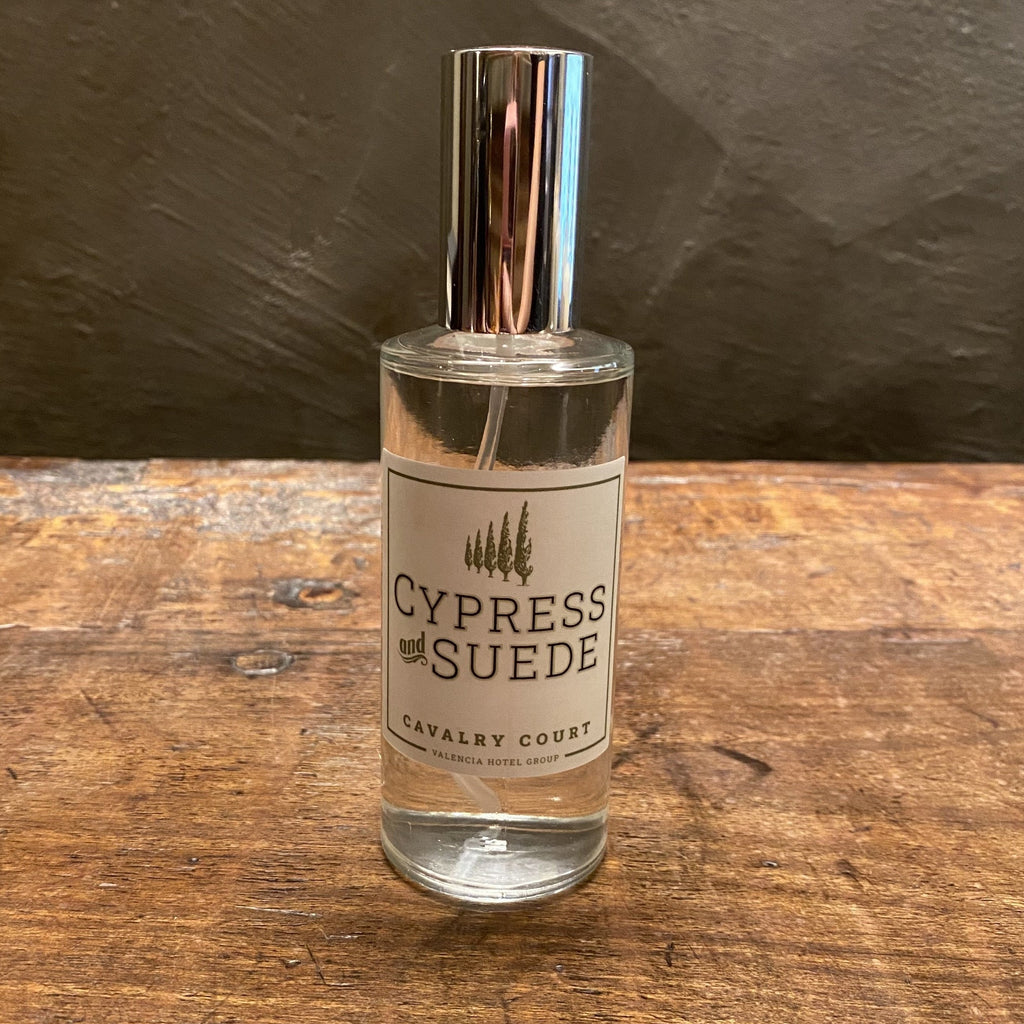 Cavalry Court Cypress and Suede Spray