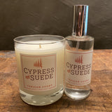 Texican Court Cypress & Suede Candle and Spray Combo